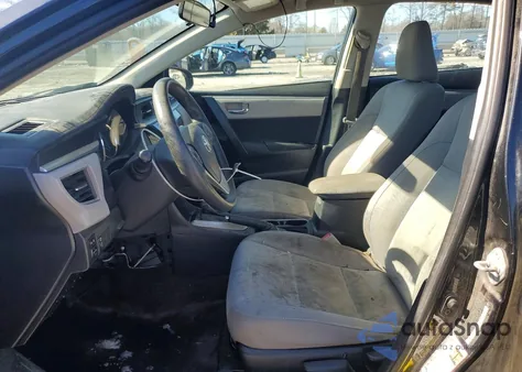 2016 Toyota Corolla L из США, поврежденный, VIN 2T1BURHE2GC588548